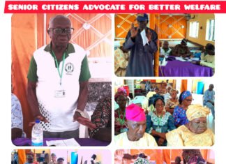 SENIOR CITIZENS ADVOCATE FOR IMPROVED WELFARE, WELCOME NEW MEMBERS, AND INAUGURATE 20TH ANNIVERSARY COMMITTEE