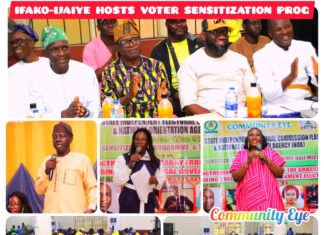 IFAKO-IJAIYE HOSTS FIRST-EVER GRASSROOTS VOTER SENSITIZATION PROGRAMME IN LAGOS