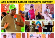 APC OJOKORO RALLIES COMMUNITY SUPPORT FOR ROSIJI AND OTHER PARTY CANDIDATES