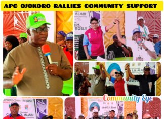 APC OJOKORO RALLIES COMMUNITY SUPPORT FOR ROSIJI AND OTHER PARTY CANDIDATES