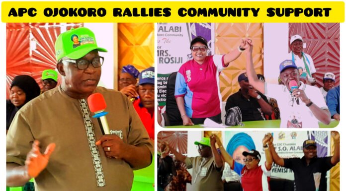 APC OJOKORO RALLIES COMMUNITY SUPPORT FOR ROSIJI AND OTHER PARTY CANDIDATES